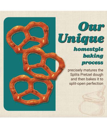 Delicious Vegan Homestyle Baked Unsalted Splits Snacks - 11oz Bag (Pack of 6) | Certified OU Kosher & Non-GMO - Buy Online on SooperMarket.com
