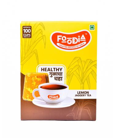FOODIA Jaggery Lemon Tea (440gm)