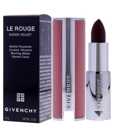 Givenchy Le Rouge Sheer Velvet Matte Lipstick N39 Rouge Grenat - Luxury Matte Lipstick for Women - 0.11 oz | International Shipping - Buy Online on SooperMarket.com
