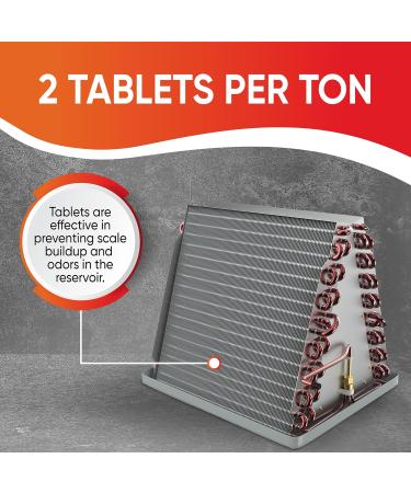 Buy Mad Tabs 35pcs AC Drain Line Cleaner - Odor Control & Water Damage Prevention Tablets - USA Made UV Glow Treatment for Air Conditioners & Humidifiers - Buy Online on SooperMarket.com
