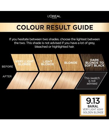 L'Oreal Paris Preference 9.13 Baikal Permanent Hair Dye - Long Lasting Luminous Colour - Buy Online on SooperMarket.com