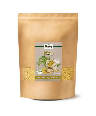 Biojoy ORGANIC millet (2.5 kg) whole grain golden millet without additives 2.5 kg (1 pack)