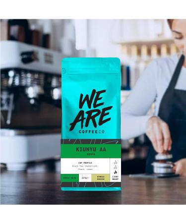 Coffee Beans 227g Bag Whole Bean Coffee Kenya Coffee Beans Black Tea & Fruits Notes 100% Arabica Light Roast AA Grade Speciality Freshly Roasted Single Origin (We Are Coffee Co) Whole Bean 227 g (Pack of 1) - Buy Online on SooperMarket.com