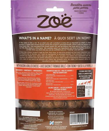 Zoe Tender Bites Peanut Butter and Banana | Zoe Tender Chunks (Cheese and Bacon - Grilled Cheese & Bacon Cheese/Bacon) Peanut Butter & Banana Bites + Chunks 5.3-Ounce - Buy Online on SooperMarket.com