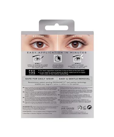 Eylure PROMAGNETIC Eyeliner & Lash Kit No. 007 - Black Natural Fibre Lashes - Fluttery Light - Buy Online on SooperMarket.com