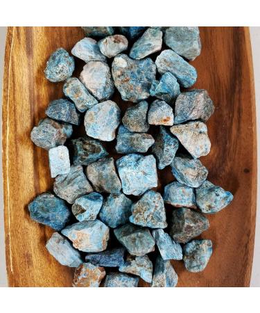 Blue Apatite Stones - Bulk Wholesale Crystal Stones - Raw Crystals Bulk 100g Stone Collection (Size : 100g) - Buy Online on SooperMarket.com