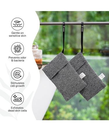 Yiclick Soap Savers for Bar Soap (4 Pack) - Exfoliating Soap Bags Loofah Pouch & Holder for Shower & Bath - Mesh Net Sock Scrubber Washcloth - Buy Online on SooperMarket.com
