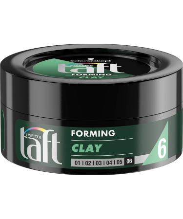 Schwarzkopf 3 Weather Taft Forming Clay Hold 6 Pack of 5 (5 x 75 ml)