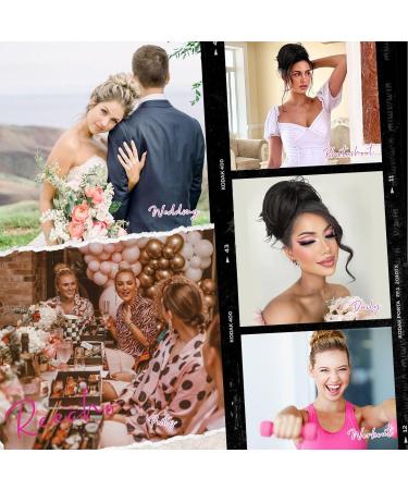 REECHO Messy Bun Hair Piece Claw Clip Short Ponytail Extension for Women - Dark Blonde - Buy Online on SooperMarket.com