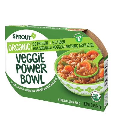 Sprout Organic Baby Food Toddler Meals - Mediterranean Veggie Power Bowl - 5 Oz (Pack of 8) - Buy Online on SooperMarket.com