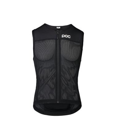 POC, Womens Spine VPD Air Vest With Back Protector, Mountain Biking Armor Uranium Black Medium/Slim