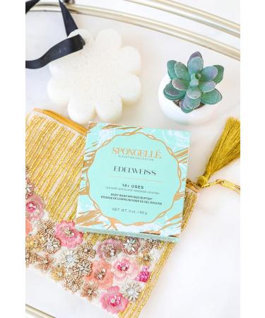 Buy Spongelle Edelweiss Elevation Boxed Flower Sponge | Luxurious Bath Experience | Free International Shipping - Buy Online on SooperMarket.com