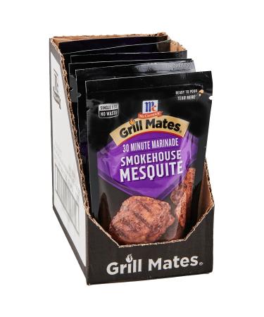 McCormick Grill Mates Smokehouse Mesquite 30 Minute Marinade - Pack of 6 - Mesquite, Chicken - 5 Oz.