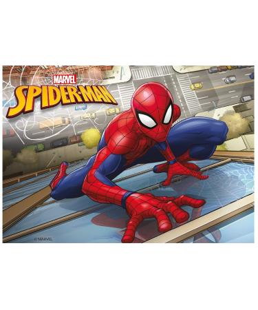Dekora - Spider-man - Edible Image - Children's Birthday Cake Topper Decoration - Edible Icing A5