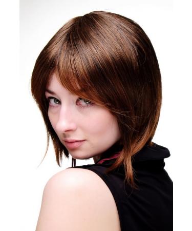 WIG ME UP Brown Bob Wig with Bangs - 30 cm Short Hair Style - 49023-2T30 - International Shipping Available - Buy Online on SooperMarket.com