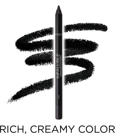 Buy L'Oreal Infallible Pro-Last Waterproof Eye Pencil - 930 Black (0.042 oz) - Buy Online on SooperMarket.com