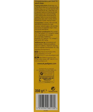 Pedigree Dog Treat Milky Biscuits 350g - Buy Online on SooperMarket.com
