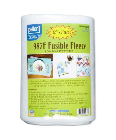 Pellon 987F Fusible Fleece 22 (Bolt  7 yards)  Fabric by the Bolt