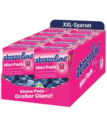 Abrazo Abrazolino - 160 cleaning pillow 10x16 pieces.For pots grill oven flush mashed with vegan plant soap kitchen sponge cleaning sponge 10 packs of 16 pieces.
