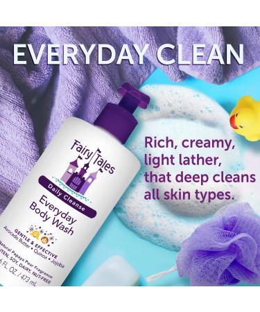 Fairy Tales Daily Cleanse Kids Body Wash - Gentle Bath Soap for Kids & Toddlers, 16oz - Buy Online on SooperMarket.com