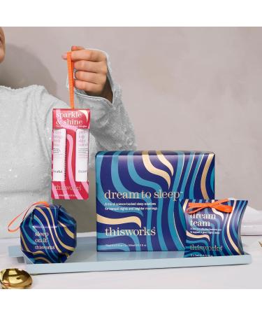 This Works Dream to Sleep Gift Set - Deep Sleep Pillow Spray Shower Gel and Deep Sleep Body Cocoon Body Lotion - Self Care and Sleep Gifts for Women Dream to Sleep Gift Set 2024 - Buy Online on SooperMarket.com