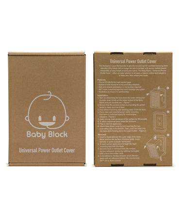 Baby Proof Outlet Cover Box - Childproof Plug Covers for Electrical Outlets and Wall Sockets - Safety Locks Included - Buy Online on SooperMarket.com
