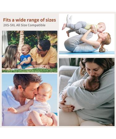 Baby Wraps Carrier | Breathable Hands-Free Sling for Newborn to Toddler | Adjustable Dark Grey Baby Carrier - Buy Online on SooperMarket.com