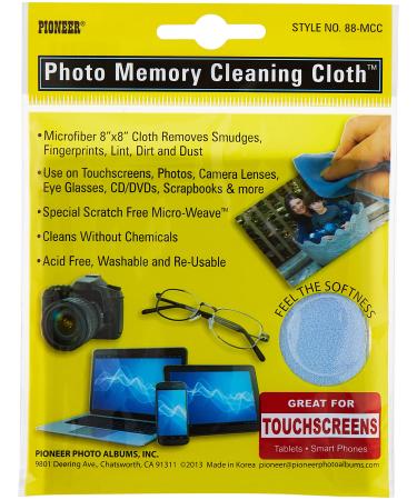 Pioneer Photo 88-MCC Microfiber Cloth, Blue