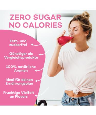 Juizy WoW Sugar-Free Beverage Syrup - 16 x 65ml Pink Grapefruit | Zero Calories Vegan Natural Drink Concentrate - Buy Online on SooperMarket.com