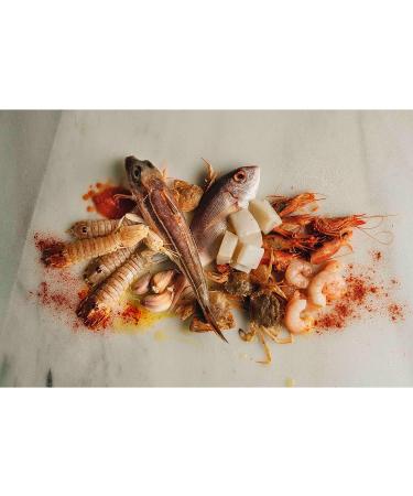 El Paeller Wood-Fired Paella Kit from Valencia, Spain | Includes Cooking Base & Rice | Makes 3 Servings | Seafood Paella - Buy Online on SooperMarket.com