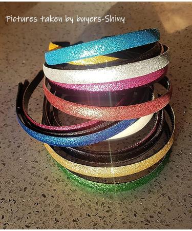 Doboi 15 Colors Sparkle Toddler Headbands - Glitter Thin Head Bands for Girls - No Slip Fashion Hairbands - Buy Online on SooperMarket.com
