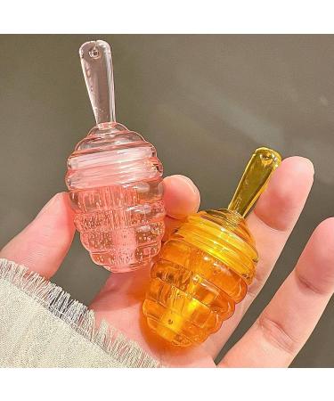 IQYU Lip Care Natural Cosmetics with Colour Honey Jar Lip Oil Lip Care Oil Lipstick Peach Flavour Moisturising Moisturising Lipstick Pad Lip Care (B One Size) 1 count (Pack of 1) b - Buy Online on SooperMarket.com