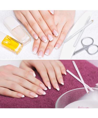 2-in-1 Nail Whitening Pencil for DIY Manicure & Cuticle Pusher - White Nail Design - Buy Online on SooperMarket.com
