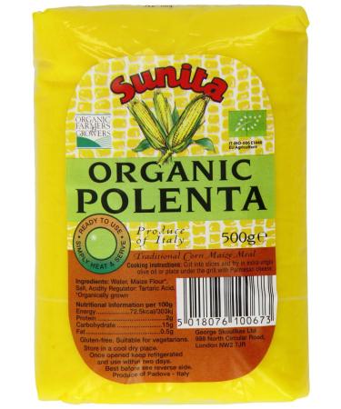 Sunita Org Polenta RTE 500g