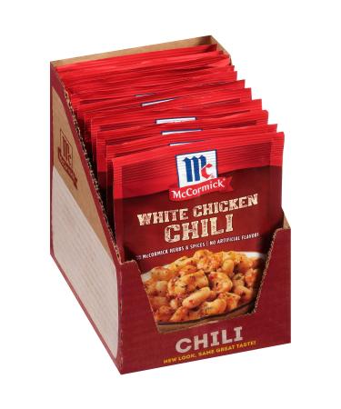 McCormick White Chicken Chili Seasoning Mix, 1.25 Ounce (Pack of 12)