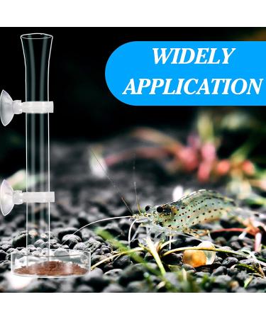 3-Piece Shrimp Feeding Set: Glass Shrimp Feeding Tube, Feeder Tube, and 2 Aquarium Feeding Dishes - Fish Tank Supplies - Buy Online on SooperMarket.com