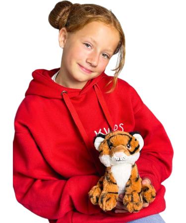 Deluxe Tiger Plush Eco Toy - 100% Recycled Material | Cuddly & Soft - Buy Online on SooperMarket.com