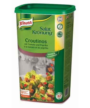 Knorr Salad Dressing Croutinos with Tomato and Pepper 1 Pack (1 x 700 g) Tomato and Pepper 700 g (1 Pack)