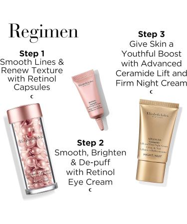 Elizabeth Arden Retinol Ceramide Capsules - 60 Nightly Performance Set - Buy Online on SooperMarket.com