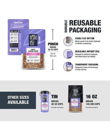 Tiesta Tea Lavender Chamomile - Herbal Loose Leaf Tea, 0.9 oz, Caffeine-Free, Stress Relief, 25 Cups - Buy Online on SooperMarket.com