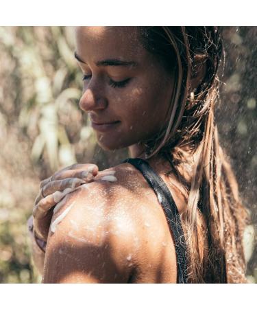 PIRETTE Coconut Oil Scrub - Beach Inspired Sugar Body Scrub for Sensitive Skin | 8 Fl Oz | Fresh Coconut Surf Wax & Sunscreen Scent | International Shipping Available - Buy Online on SooperMarket.com