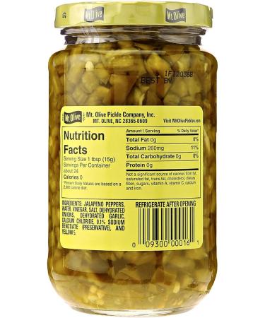 Mt Olive Pickle Co Mt Olive Diced Jalapeno Pepper 12 oz - Buy Online on SooperMarket.com