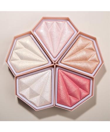 3D Diamond Blush Trio Set - Long Lasting, Buildable & Blendable Cheek Makeup Palette - 24.00g - Buy Online on SooperMarket.com