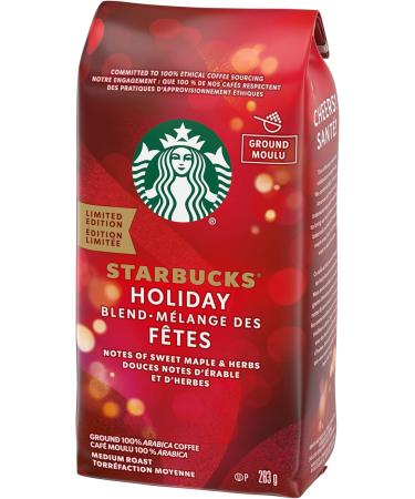 Starbucks Holiday Blend Ground Coffee 283g Holiday Blend 283 Grams 47.17 g (Pack of 6) - Buy Online on SooperMarket.com