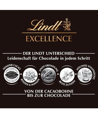 Lindt Excellence 99% Cocoa - Extra Strong Dark Chocolate | 50g Vegan Bitter Chocolate Gift | Intensive Cocoa Taste 2023 - Buy Online on SooperMarket.com