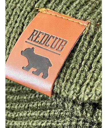 RED CUB Toddler Baby Beanie | Knit Winter Hat | Forest Green | 12-36 Months - Buy Online on SooperMarket.com