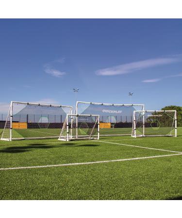 QUICKPLAY Target Net Lite with 5 Target Zones | Practice Shooting and Passing Accuracy | Soccer Goal Frame not Included 2) 8 x 5' - Buy Online on SooperMarket.com