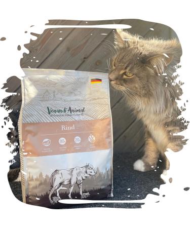 Venandi Animal Premium Grain-Free Cat Food - Beef | Fresh Meat Dry Food (300g Pack) - Buy Online on SooperMarket.com