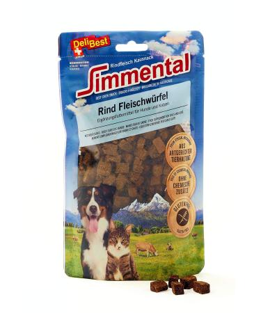 DeliBest Simmental beef cubes approx. 1cm 180 g 180 g (1 pack)