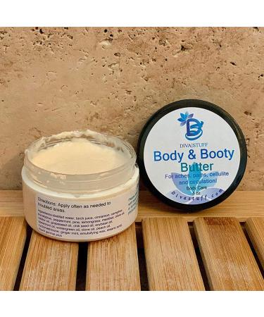 All-Natural Body and Booty Butter for Aches Pains Cellulite & Circulation | Made in the USA - Shop Internationally - Buy Online on SooperMarket.com